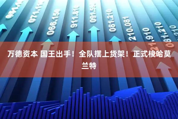 万德资本 国王出手！全队摆上货架！正式梭哈莫兰特