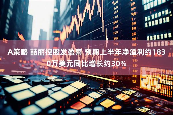 A策略 喆丽控股发盈喜 预期上半年净溢利约1830万美元同比增长约30%